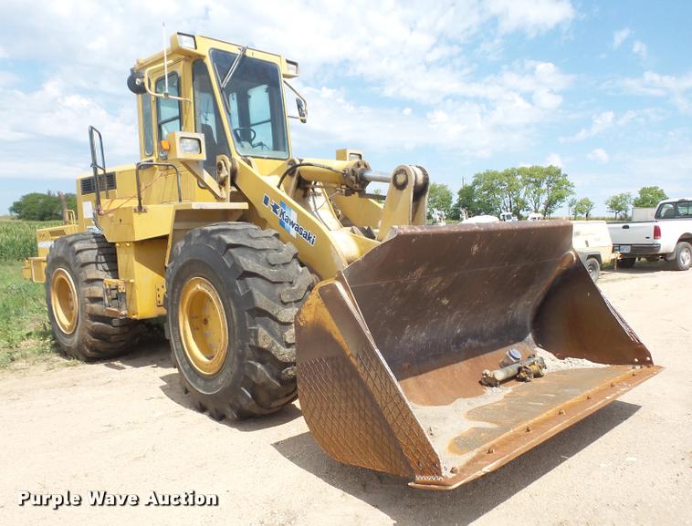 image for item DA1570 Kawasaki 80Z III wheel loader
