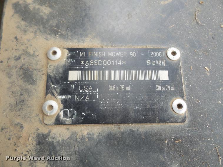 image for item DA1581 Bobcat MI skid steer mower