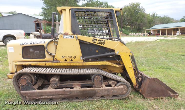 image for item DA1584 1984 ASV Posi-Track MD2800 skid steer