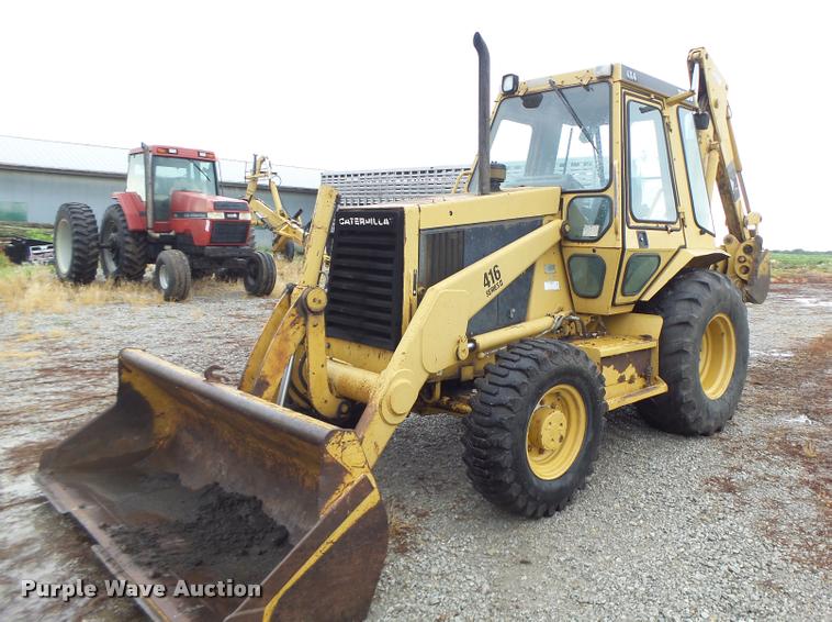image for item DB1363 1991 Caterpillar 416 Series II backhoe
