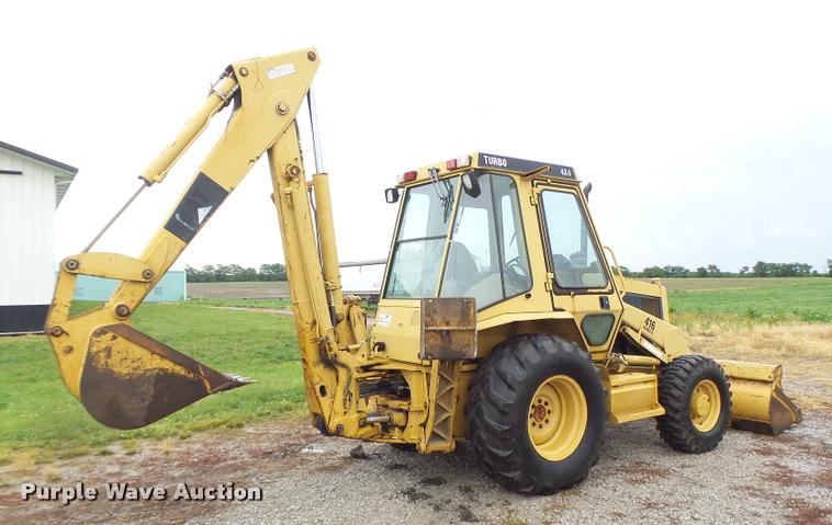 image for item DB1363 1991 Caterpillar 416 Series II backhoe