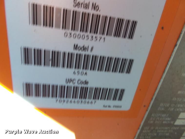 image for item DC6861 2000 JLG 450AJ boom lift