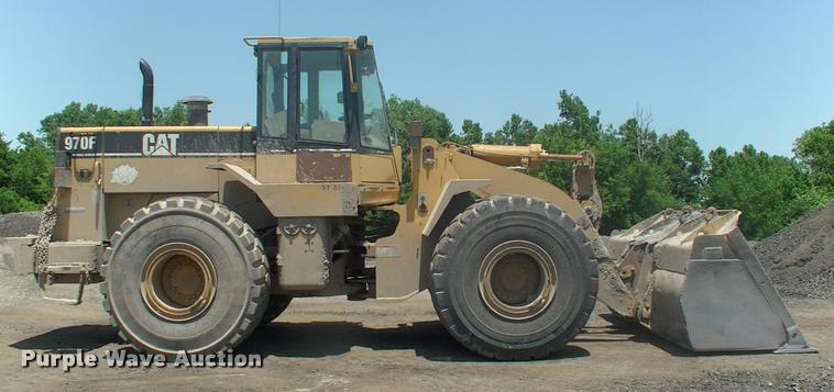 image for item DK9603 1997 Caterpillar 970F wheel loader