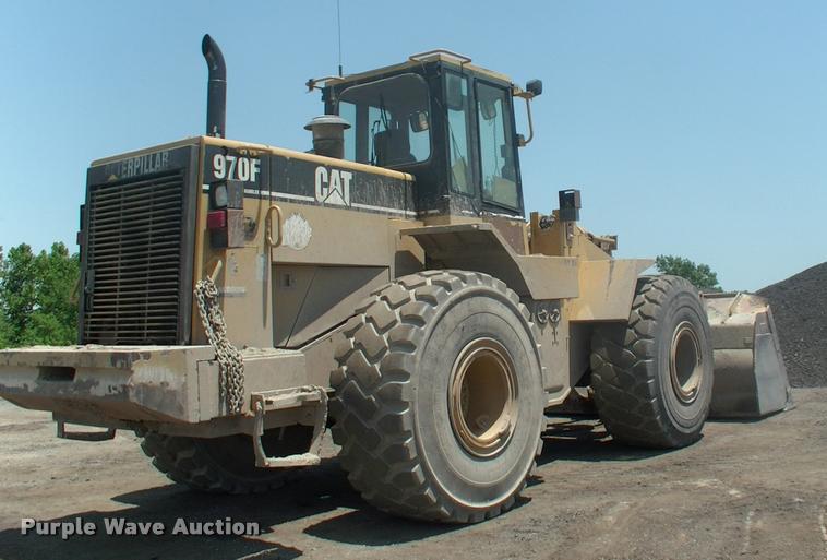 image for item DK9603 1997 Caterpillar 970F wheel loader