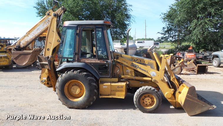 image for item DL9104 1998 Case 580 Super L backhoe