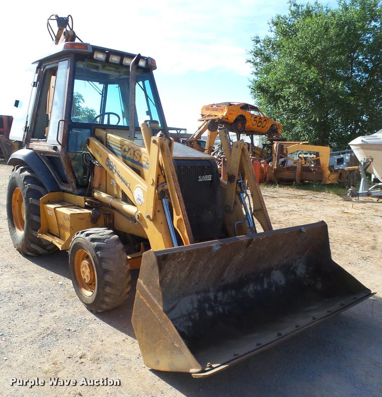 image for item DL9104 1998 Case 580 Super L backhoe