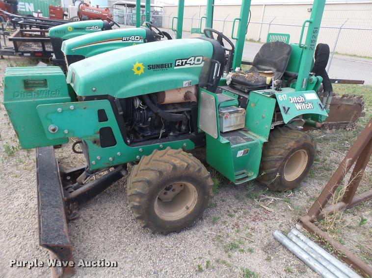 image for item DL9151 2008 Ditch Witch RT40 trencher