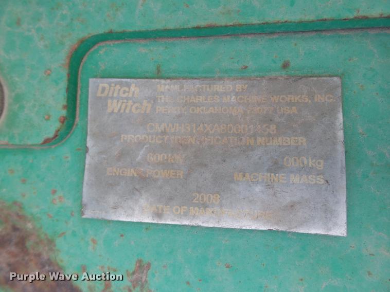 image for item DL9151 2008 Ditch Witch RT40 trencher