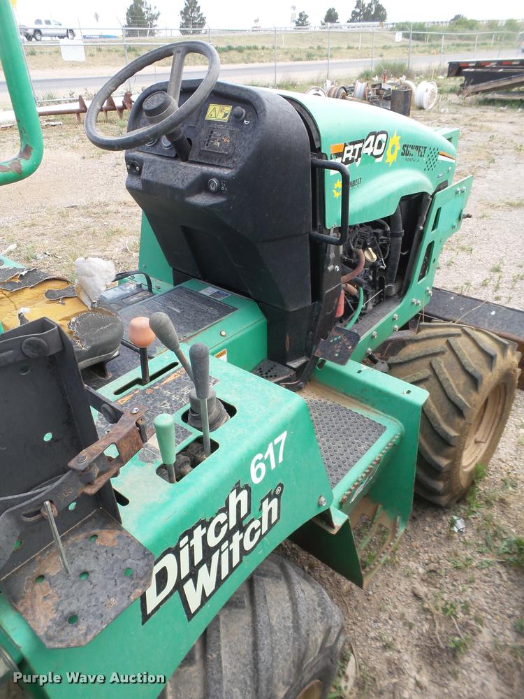 image for item DL9151 2008 Ditch Witch RT40 trencher