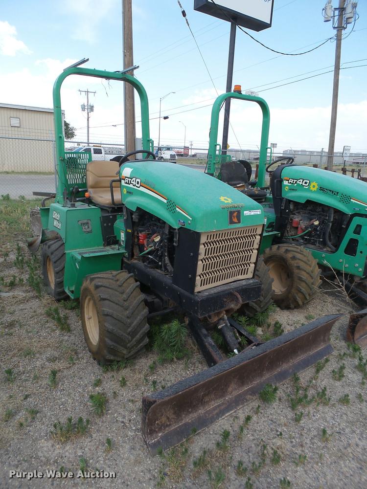 image for item DL9152 2008 Ditch Witch RT40 trencher