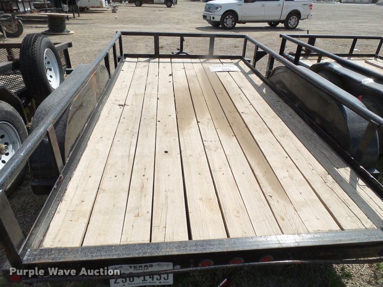 image for item DL9154 2014 Big Tex utility trailer