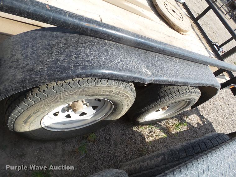 image for item DL9155 2014 Big Tex utility trailer