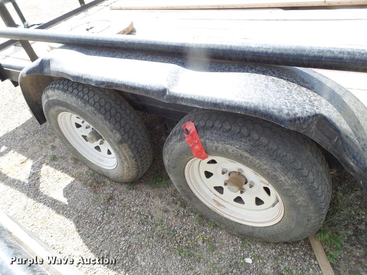 image for item DL9155 2014 Big Tex utility trailer