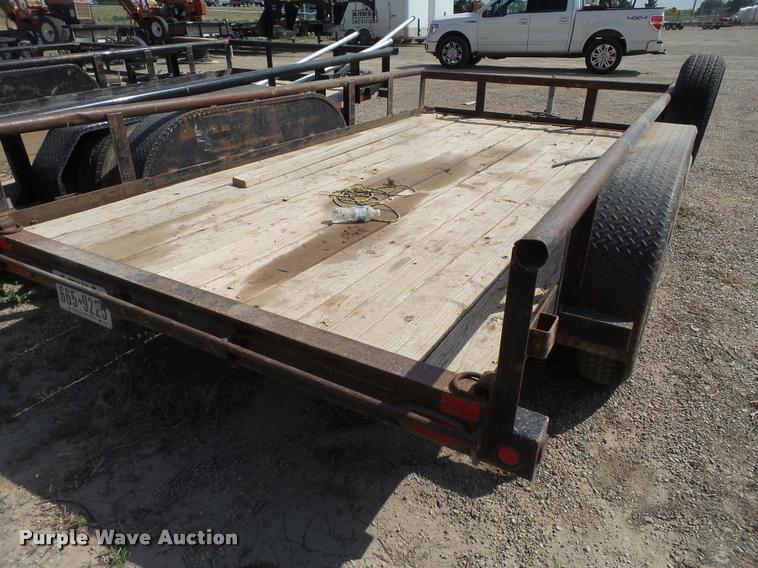 image for item DL9156 2012 Big Tex utility trailer