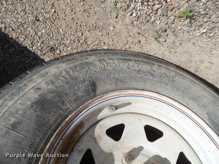 image for item DL9156 2012 Big Tex utility trailer