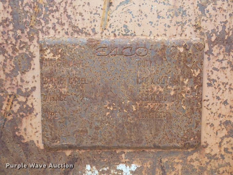 image for item DN9996 Eaco excavator bucket