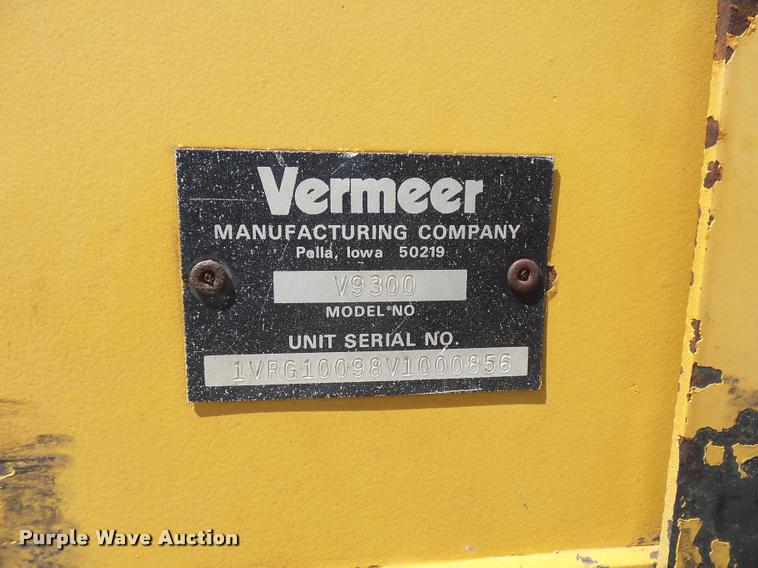 image for item DN9998 Vermeer V8550A cable plow