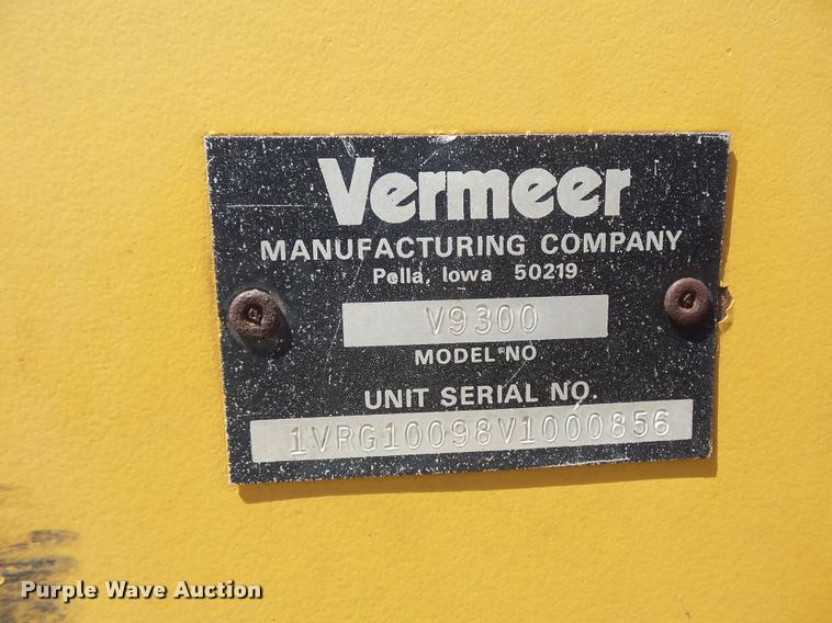 image for item DN9998 Vermeer V8550A cable plow