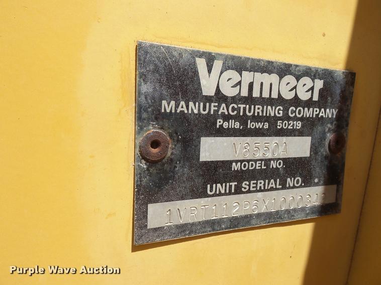 image for item DN9998 Vermeer V8550A cable plow