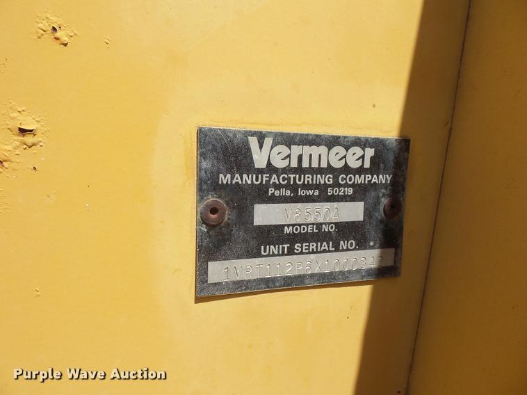 image for item DN9998 Vermeer V8550A cable plow
