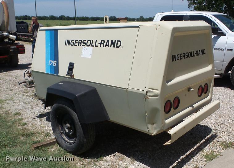 image for item J8613 1995 Ingersoll Rand 175WD air compressor