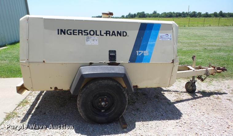 image for item J8613 1995 Ingersoll Rand 175WD air compressor