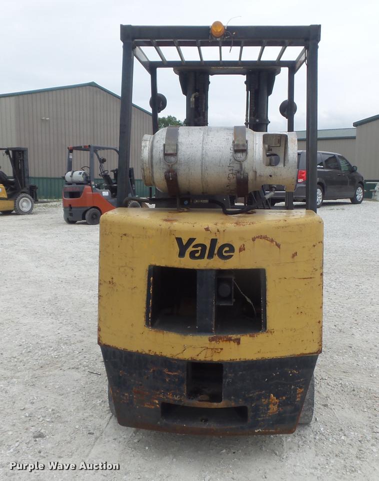 1992 Yale GLC060TENUAE083 forklift in Shipman, IL Item K7565 sold