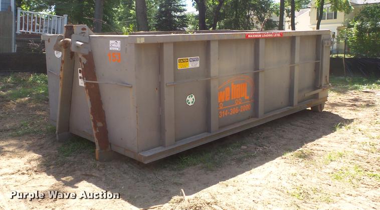 image for item K7570 Hook style dumpster bed