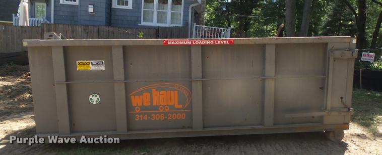 image for item K7570 Hook style dumpster bed