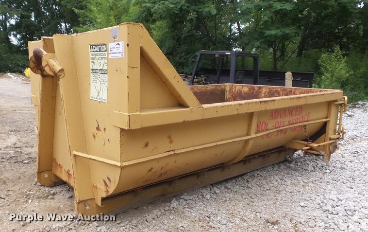 image for item K7572 KL Metal Fabricating hook style dumpster bed