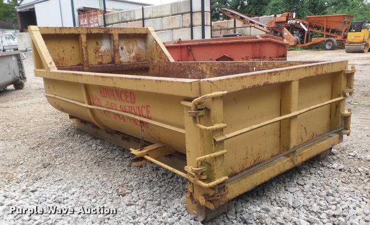 image for item K7572 KL Metal Fabricating hook style dumpster bed