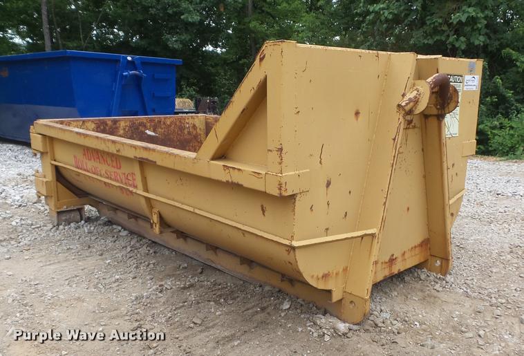 image for item K7572 KL Metal Fabricating hook style dumpster bed