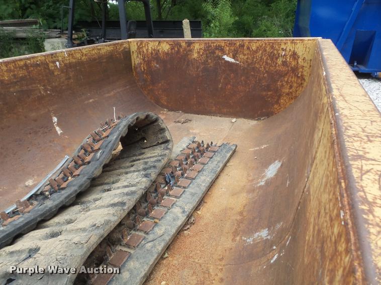 image for item K7572 KL Metal Fabricating hook style dumpster bed