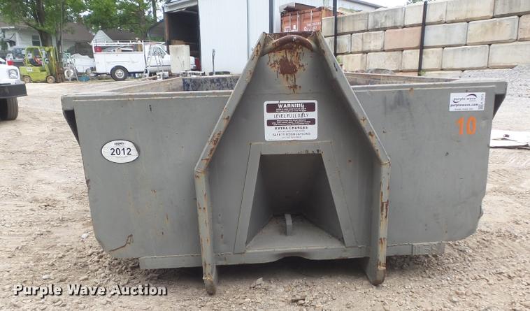 image for item K7573 Hook style dumpster bed