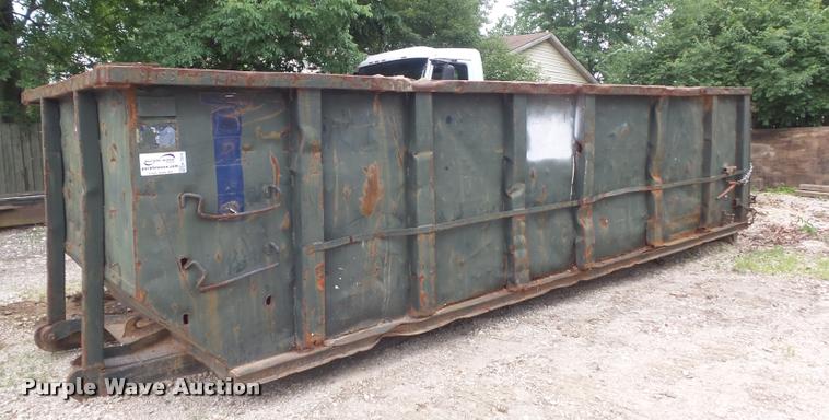 image for item K7574 Roll off style dumpster bed