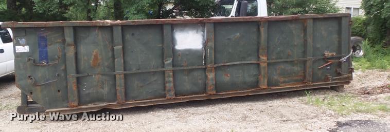 image for item K7574 Roll off style dumpster bed