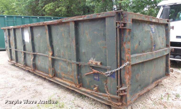 image for item K7574 Roll off style dumpster bed