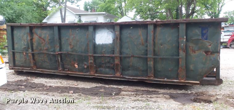 image for item K7574 Roll off style dumpster bed