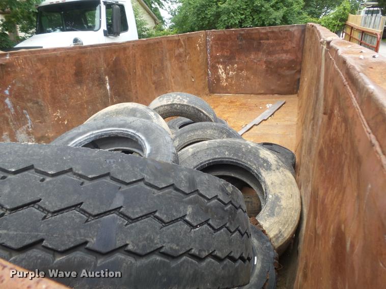 image for item K7574 Roll off style dumpster bed