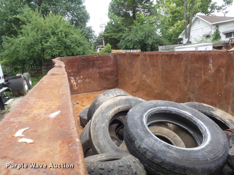 image for item K7574 Roll off style dumpster bed