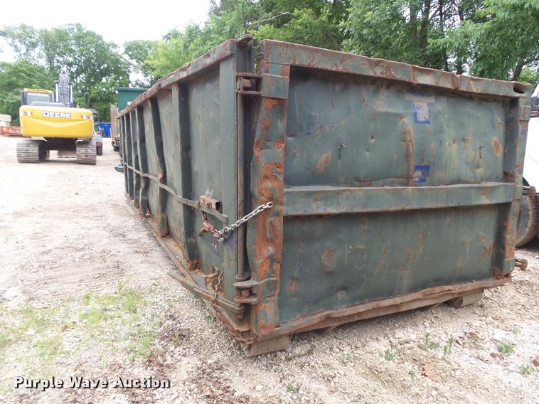 image for item K7574 Roll off style dumpster bed