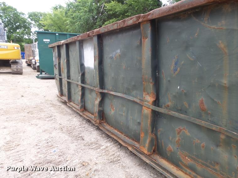 image for item K7574 Roll off style dumpster bed