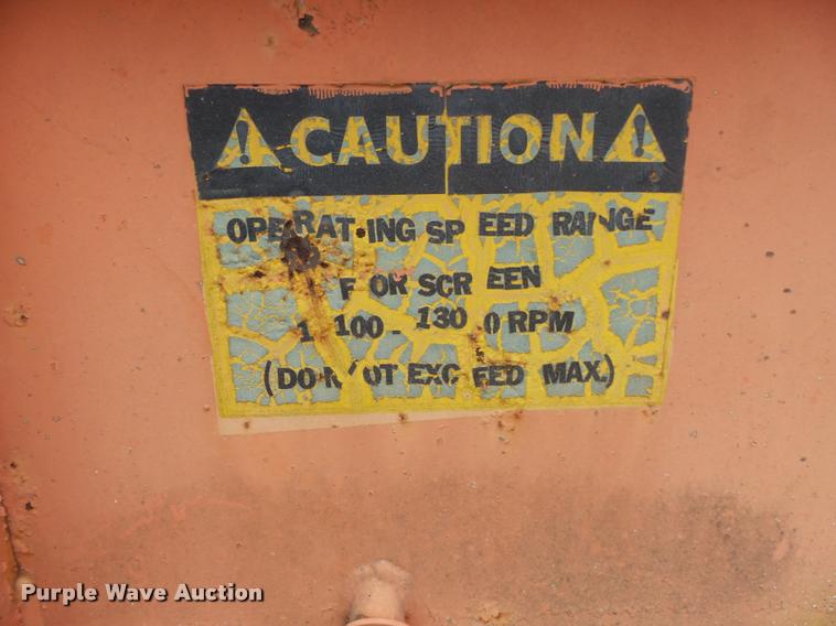 image for item K7577 Kolberg single screen shaker deck