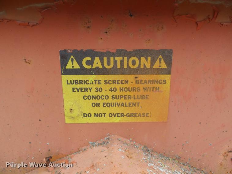 image for item K7577 Kolberg single screen shaker deck