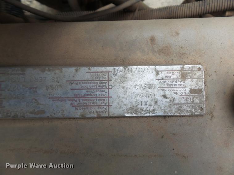 image for item K7580 1990 International 2674 roll off truck