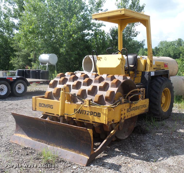 image for item L4723 Bomag PW172PD6 padfoot roller