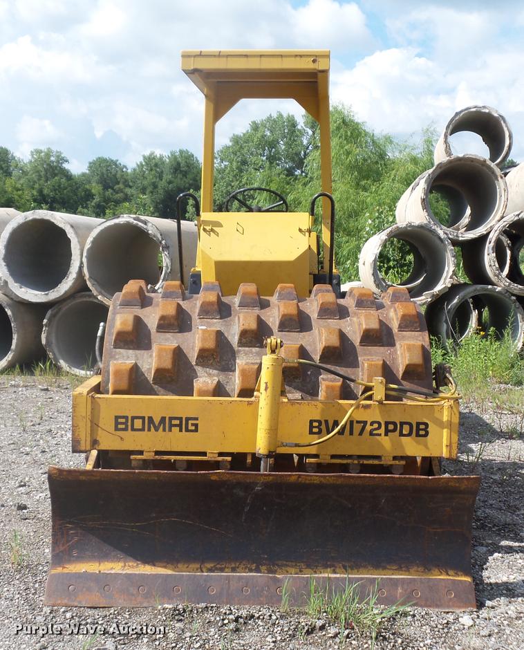 image for item L4723 Bomag PW172PD6 padfoot roller