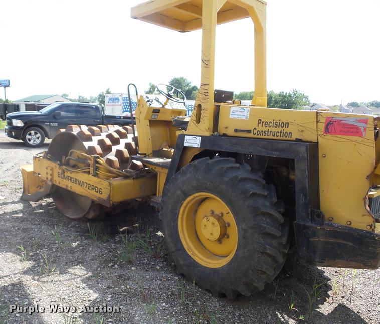 image for item L4723 Bomag PW172PD6 padfoot roller