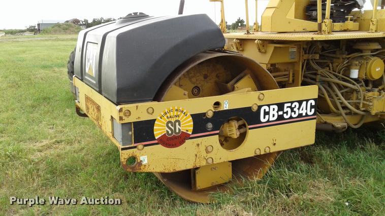 image for item DA1100 1998 Caterpillar CB-534C double drum roller