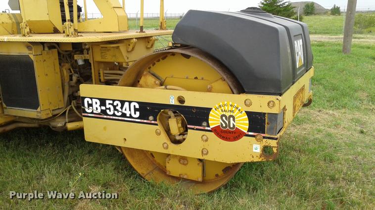 image for item DA1100 1998 Caterpillar CB-534C double drum roller